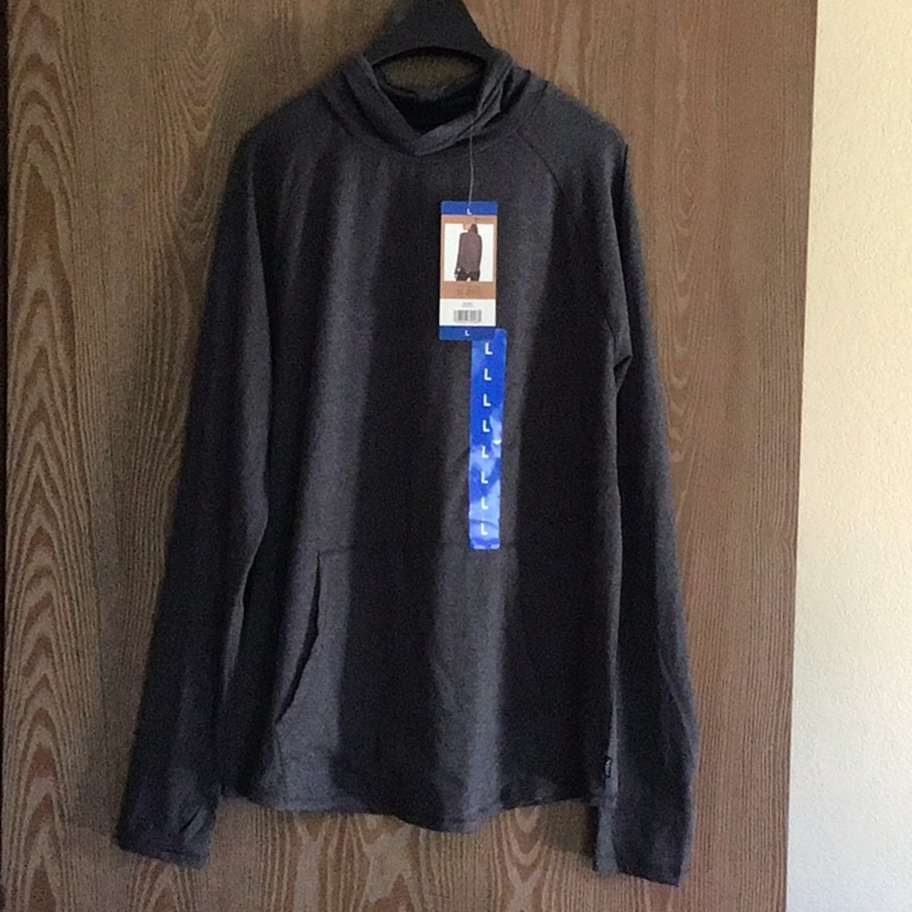 Dark Gray Long Sleeve Hoodie